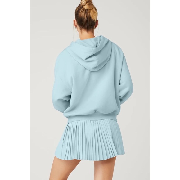 Alo Yoga Accolade Hoodie Chalk Blue XL - Picture 2 of 13
